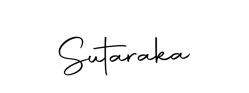 Design your own signature with our free online signature maker. With this signature software, you can create a handwritten (Autography-DOLnW) signature for name Sutaraka. Sutaraka signature style 10 images and pictures png
