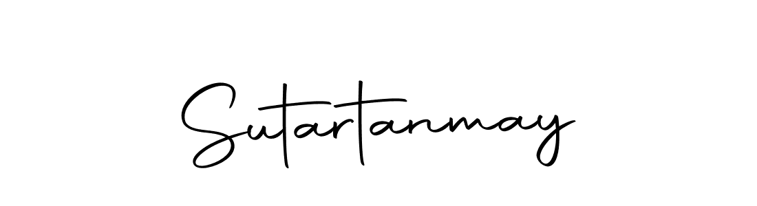 Use a signature maker to create a handwritten signature online. With this signature software, you can design (Autography-DOLnW) your own signature for name Sutartanmay. Sutartanmay signature style 10 images and pictures png