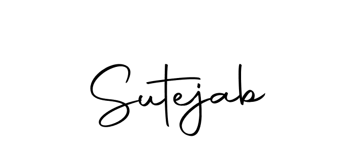 How to Draw Sutejab signature style? Autography-DOLnW is a latest design signature styles for name Sutejab. Sutejab signature style 10 images and pictures png