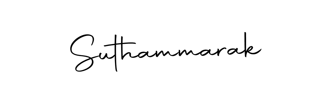 Create a beautiful signature design for name Suthammarak. With this signature (Autography-DOLnW) fonts, you can make a handwritten signature for free. Suthammarak signature style 10 images and pictures png