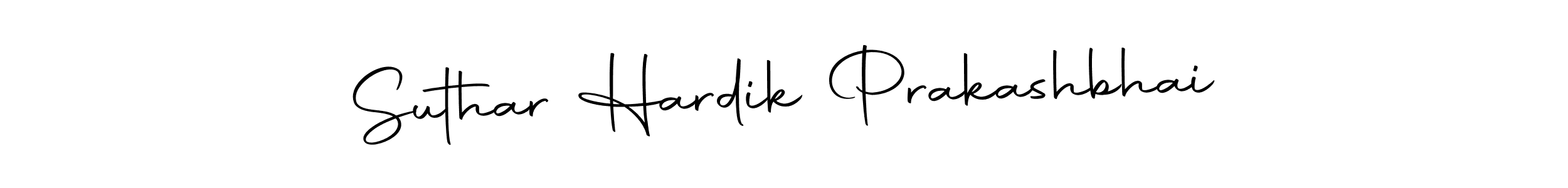 You should practise on your own different ways (Autography-DOLnW) to write your name (Suthar Hardik Prakashbhai) in signature. don't let someone else do it for you. Suthar Hardik Prakashbhai signature style 10 images and pictures png