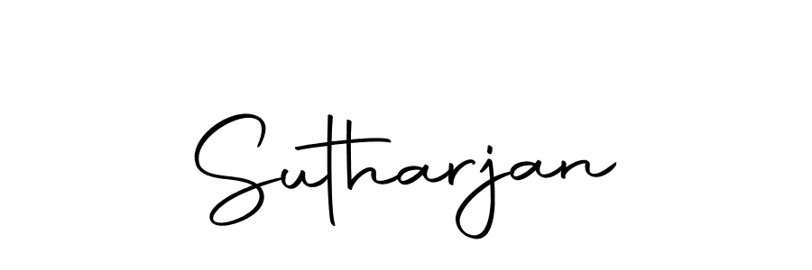 Once you've used our free online signature maker to create your best signature Autography-DOLnW style, it's time to enjoy all of the benefits that Sutharjan name signing documents. Sutharjan signature style 10 images and pictures png