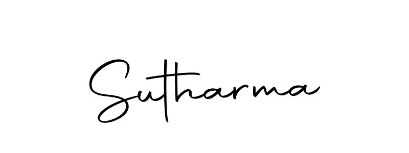 if you are searching for the best signature style for your name Sutharma. so please give up your signature search. here we have designed multiple signature styles  using Autography-DOLnW. Sutharma signature style 10 images and pictures png