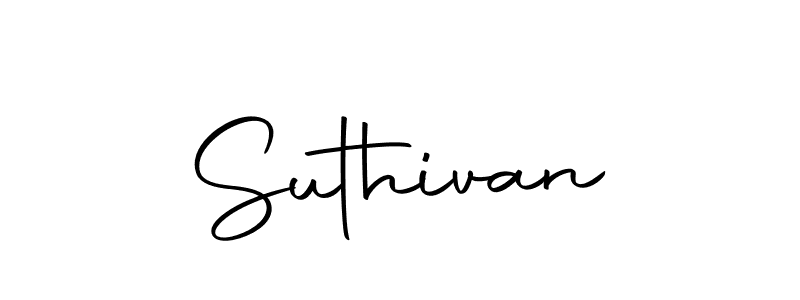 Make a short Suthivan signature style. Manage your documents anywhere anytime using Autography-DOLnW. Create and add eSignatures, submit forms, share and send files easily. Suthivan signature style 10 images and pictures png