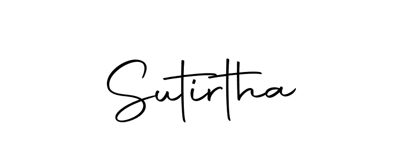 Also You can easily find your signature by using the search form. We will create Sutirtha name handwritten signature images for you free of cost using Autography-DOLnW sign style. Sutirtha signature style 10 images and pictures png