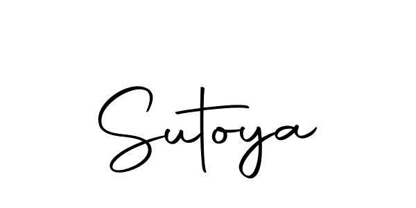 Sutoya stylish signature style. Best Handwritten Sign (Autography-DOLnW) for my name. Handwritten Signature Collection Ideas for my name Sutoya. Sutoya signature style 10 images and pictures png