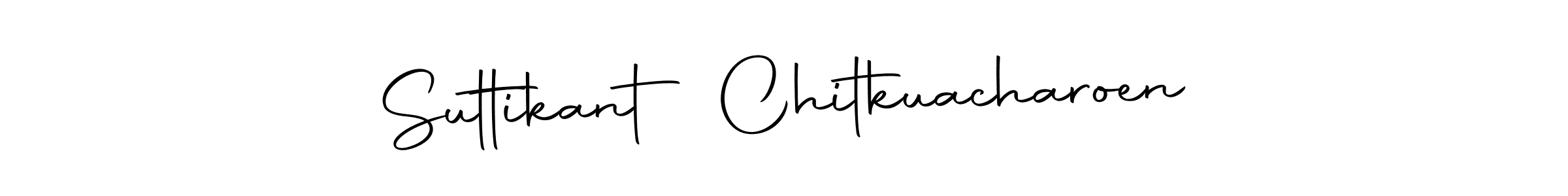 You can use this online signature creator to create a handwritten signature for the name Suttikant Chitkuacharoen. This is the best online autograph maker. Suttikant Chitkuacharoen signature style 10 images and pictures png