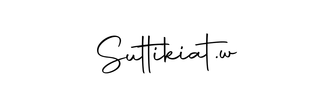 How to make Suttikiat.w signature? Autography-DOLnW is a professional autograph style. Create handwritten signature for Suttikiat.w name. Suttikiat.w signature style 10 images and pictures png