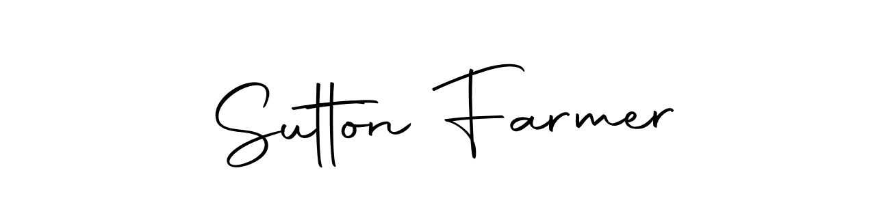 You should practise on your own different ways (Autography-DOLnW) to write your name (Sutton Farmer) in signature. don't let someone else do it for you. Sutton Farmer signature style 10 images and pictures png