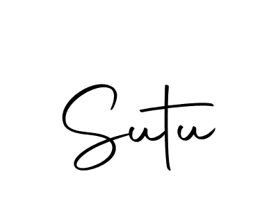 Make a beautiful signature design for name Sutu. With this signature (Autography-DOLnW) style, you can create a handwritten signature for free. Sutu signature style 10 images and pictures png