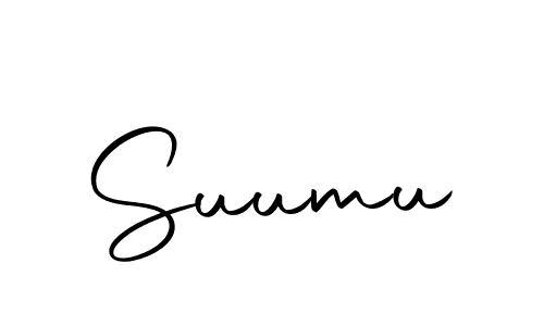 Also we have Suumu name is the best signature style. Create professional handwritten signature collection using Autography-DOLnW autograph style. Suumu signature style 10 images and pictures png