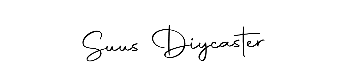 You can use this online signature creator to create a handwritten signature for the name Suus Diycaster. This is the best online autograph maker. Suus Diycaster signature style 10 images and pictures png