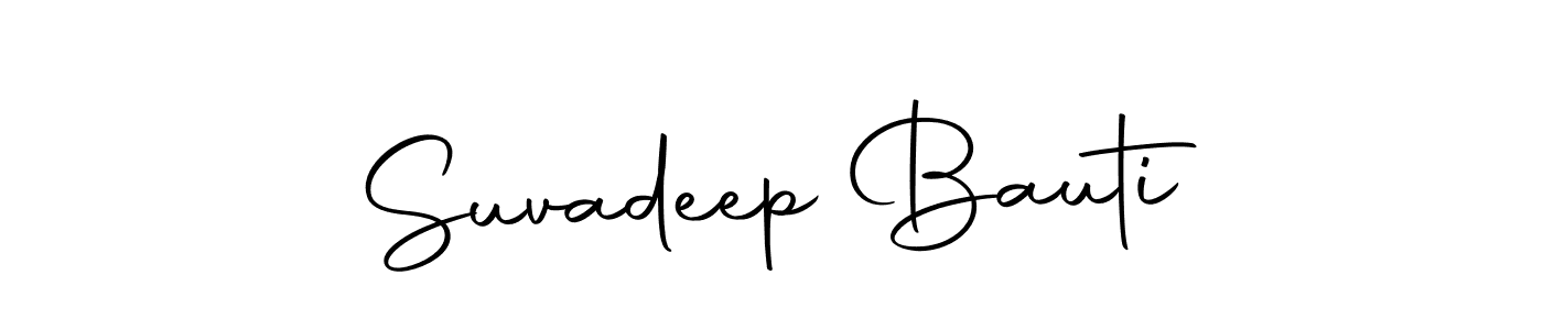 Suvadeep Bauti stylish signature style. Best Handwritten Sign (Autography-DOLnW) for my name. Handwritten Signature Collection Ideas for my name Suvadeep Bauti. Suvadeep Bauti signature style 10 images and pictures png