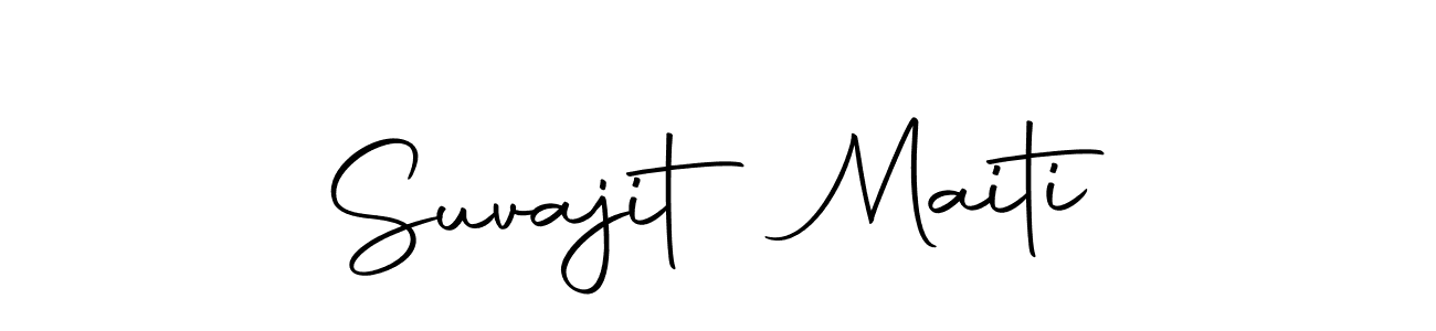 Make a short Suvajit Maiti signature style. Manage your documents anywhere anytime using Autography-DOLnW. Create and add eSignatures, submit forms, share and send files easily. Suvajit Maiti signature style 10 images and pictures png