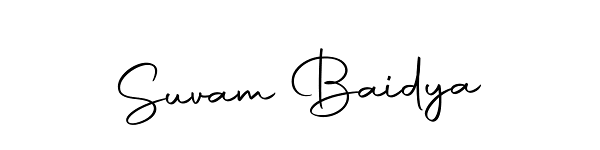 Here are the top 10 professional signature styles for the name Suvam Baidya. These are the best autograph styles you can use for your name. Suvam Baidya signature style 10 images and pictures png