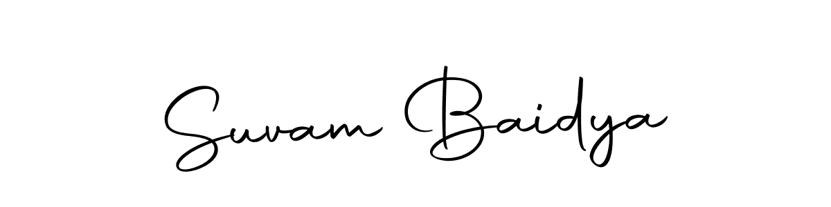 It looks lik you need a new signature style for name Suvam Baidya. Design unique handwritten (Autography-DOLnW) signature with our free signature maker in just a few clicks. Suvam Baidya signature style 10 images and pictures png