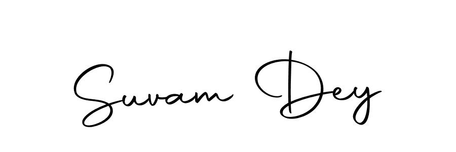 How to make Suvam Dey signature? Autography-DOLnW is a professional autograph style. Create handwritten signature for Suvam Dey name. Suvam Dey signature style 10 images and pictures png