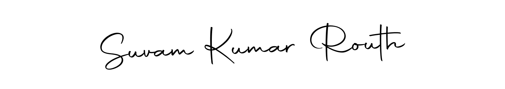 It looks lik you need a new signature style for name Suvam Kumar Routh. Design unique handwritten (Autography-DOLnW) signature with our free signature maker in just a few clicks. Suvam Kumar Routh signature style 10 images and pictures png