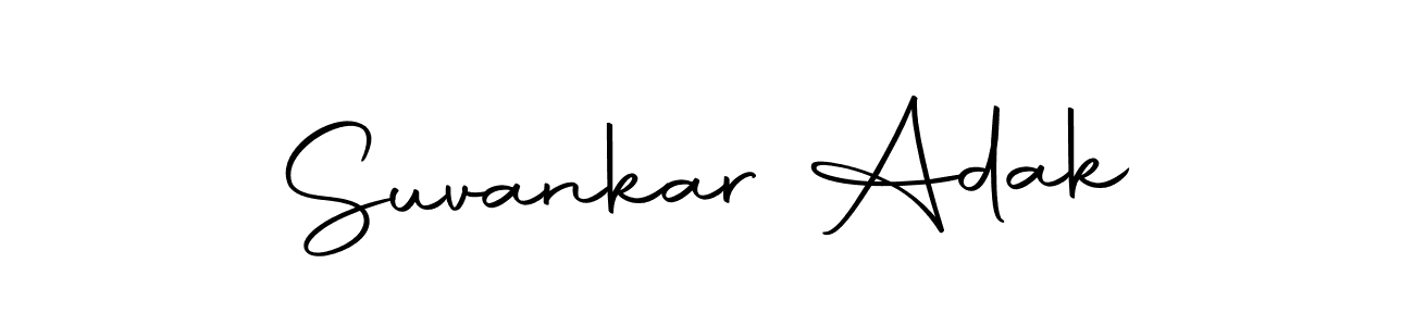 Make a beautiful signature design for name Suvankar Adak. With this signature (Autography-DOLnW) style, you can create a handwritten signature for free. Suvankar Adak signature style 10 images and pictures png