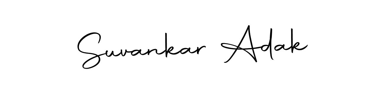 Design your own signature with our free online signature maker. With this signature software, you can create a handwritten (Autography-DOLnW) signature for name Suvankar Adak. Suvankar Adak signature style 10 images and pictures png