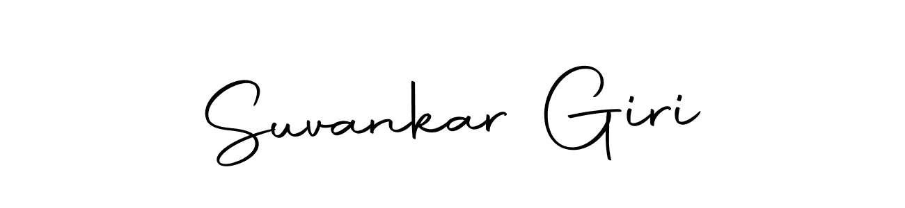 Also we have Suvankar Giri name is the best signature style. Create professional handwritten signature collection using Autography-DOLnW autograph style. Suvankar Giri signature style 10 images and pictures png
