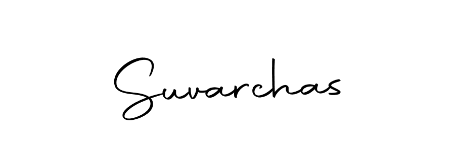 You should practise on your own different ways (Autography-DOLnW) to write your name (Suvarchas) in signature. don't let someone else do it for you. Suvarchas signature style 10 images and pictures png