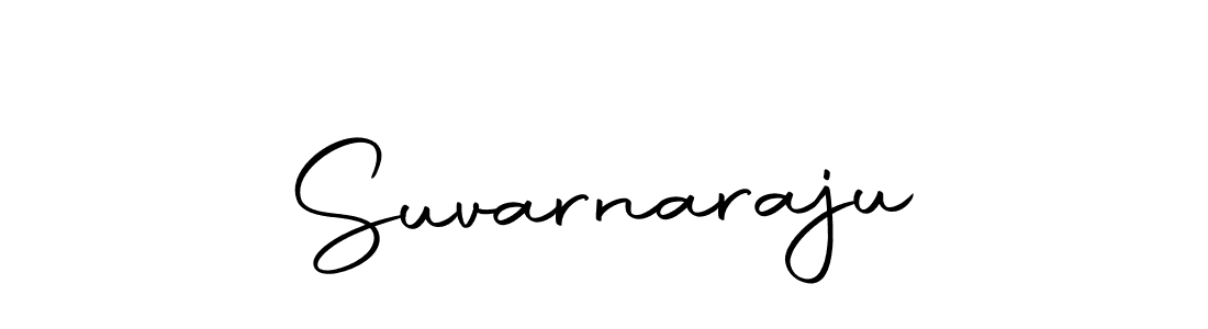 You should practise on your own different ways (Autography-DOLnW) to write your name (Suvarnaraju) in signature. don't let someone else do it for you. Suvarnaraju signature style 10 images and pictures png