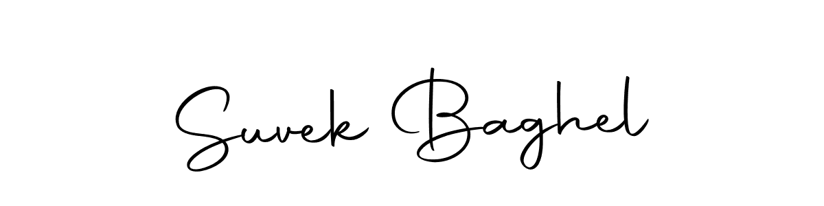 Use a signature maker to create a handwritten signature online. With this signature software, you can design (Autography-DOLnW) your own signature for name Suvek Baghel. Suvek Baghel signature style 10 images and pictures png