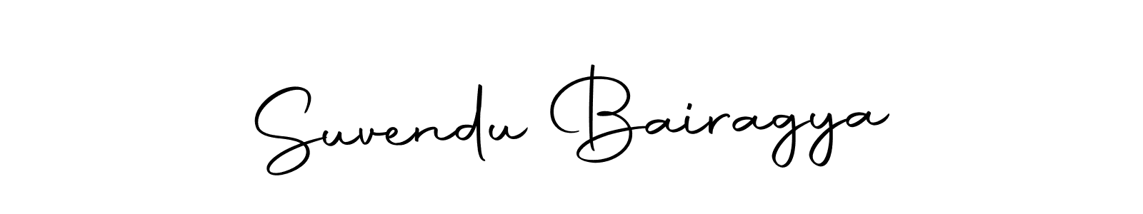 Design your own signature with our free online signature maker. With this signature software, you can create a handwritten (Autography-DOLnW) signature for name Suvendu Bairagya. Suvendu Bairagya signature style 10 images and pictures png