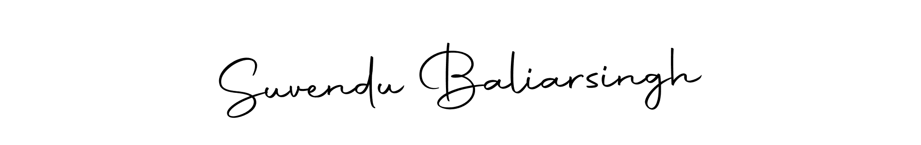 Make a short Suvendu Baliarsingh signature style. Manage your documents anywhere anytime using Autography-DOLnW. Create and add eSignatures, submit forms, share and send files easily. Suvendu Baliarsingh signature style 10 images and pictures png