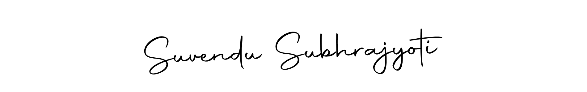 Suvendu Subhrajyoti stylish signature style. Best Handwritten Sign (Autography-DOLnW) for my name. Handwritten Signature Collection Ideas for my name Suvendu Subhrajyoti. Suvendu Subhrajyoti signature style 10 images and pictures png