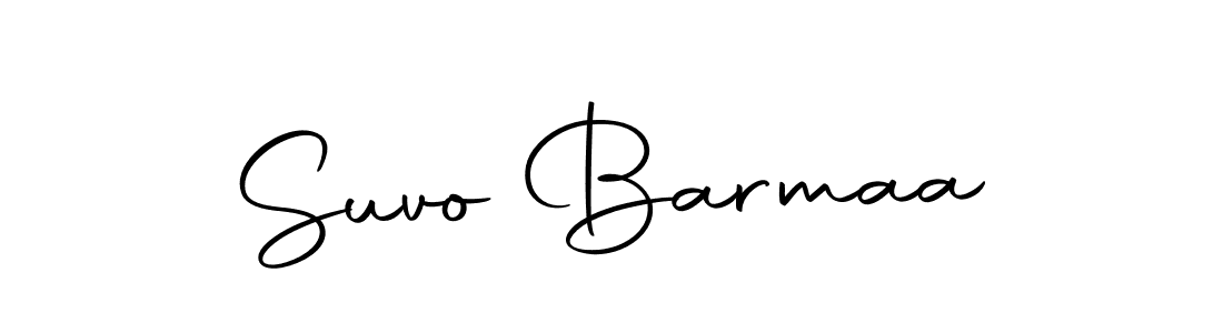How to make Suvo Barmaa signature? Autography-DOLnW is a professional autograph style. Create handwritten signature for Suvo Barmaa name. Suvo Barmaa signature style 10 images and pictures png