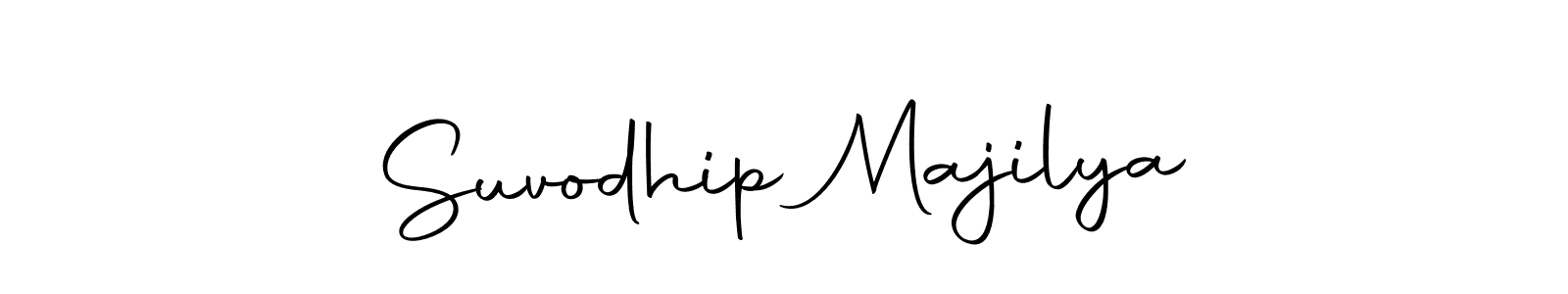 Autography-DOLnW is a professional signature style that is perfect for those who want to add a touch of class to their signature. It is also a great choice for those who want to make their signature more unique. Get Suvodhip Majilya name to fancy signature for free. Suvodhip Majilya signature style 10 images and pictures png