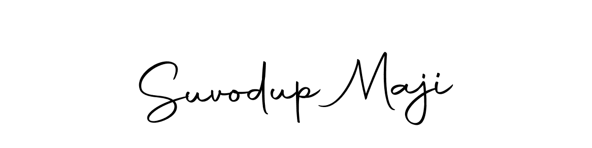 Create a beautiful signature design for name Suvodup Maji. With this signature (Autography-DOLnW) fonts, you can make a handwritten signature for free. Suvodup Maji signature style 10 images and pictures png