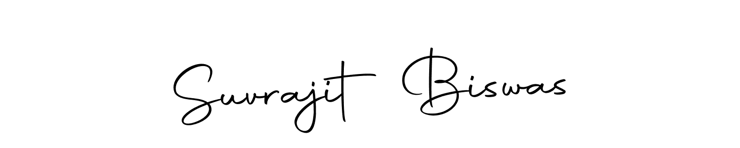 How to make Suvrajit Biswas signature? Autography-DOLnW is a professional autograph style. Create handwritten signature for Suvrajit Biswas name. Suvrajit Biswas signature style 10 images and pictures png
