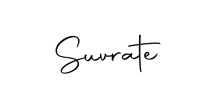 Create a beautiful signature design for name Suvrate. With this signature (Autography-DOLnW) fonts, you can make a handwritten signature for free. Suvrate signature style 10 images and pictures png
