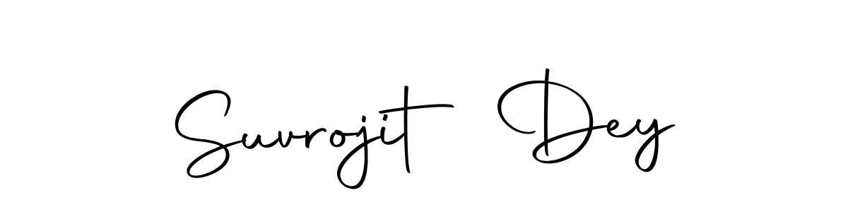 Make a beautiful signature design for name Suvrojit Dey. Use this online signature maker to create a handwritten signature for free. Suvrojit Dey signature style 10 images and pictures png