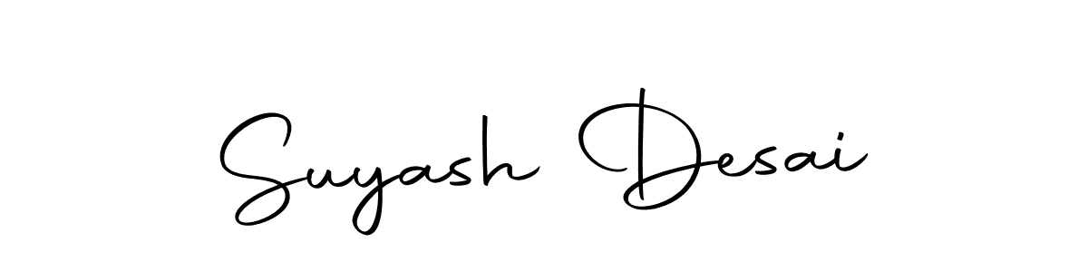 Make a short Suyash Desai signature style. Manage your documents anywhere anytime using Autography-DOLnW. Create and add eSignatures, submit forms, share and send files easily. Suyash Desai signature style 10 images and pictures png