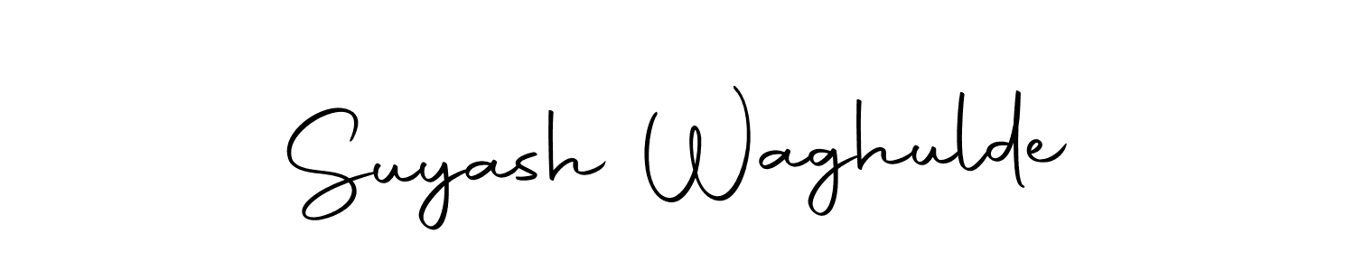 Make a beautiful signature design for name Suyash Waghulde. Use this online signature maker to create a handwritten signature for free. Suyash Waghulde signature style 10 images and pictures png