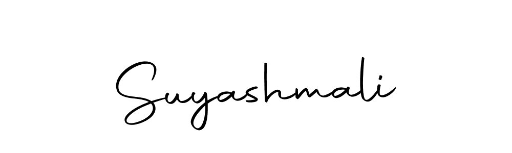 You should practise on your own different ways (Autography-DOLnW) to write your name (Suyashmali) in signature. don't let someone else do it for you. Suyashmali signature style 10 images and pictures png