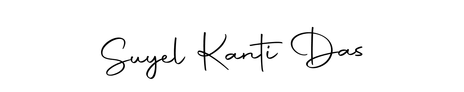 Create a beautiful signature design for name Suyel Kanti Das. With this signature (Autography-DOLnW) fonts, you can make a handwritten signature for free. Suyel Kanti Das signature style 10 images and pictures png