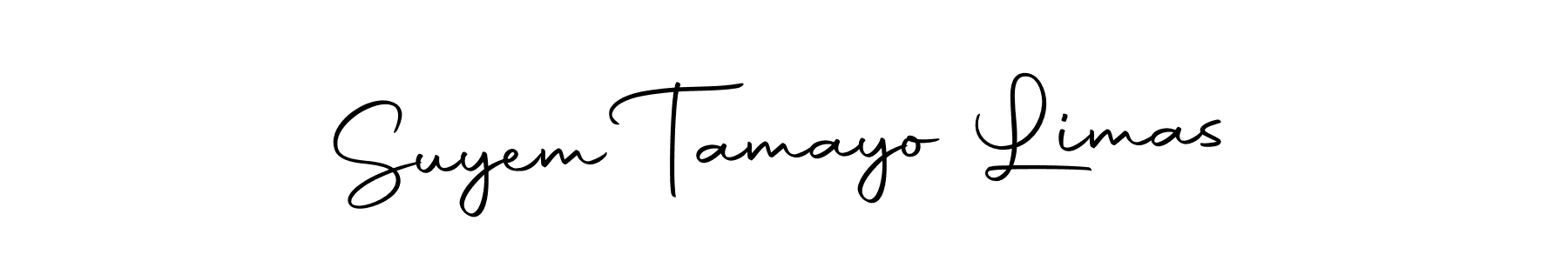 if you are searching for the best signature style for your name Suyem Tamayo Limas. so please give up your signature search. here we have designed multiple signature styles  using Autography-DOLnW. Suyem Tamayo Limas signature style 10 images and pictures png
