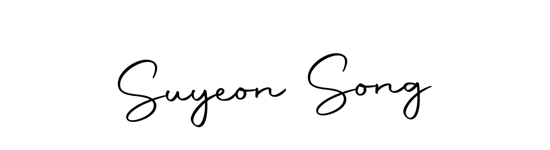 This is the best signature style for the Suyeon Song name. Also you like these signature font (Autography-DOLnW). Mix name signature. Suyeon Song signature style 10 images and pictures png