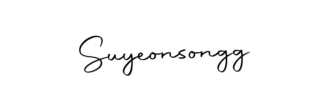 Suyeonsongg stylish signature style. Best Handwritten Sign (Autography-DOLnW) for my name. Handwritten Signature Collection Ideas for my name Suyeonsongg. Suyeonsongg signature style 10 images and pictures png