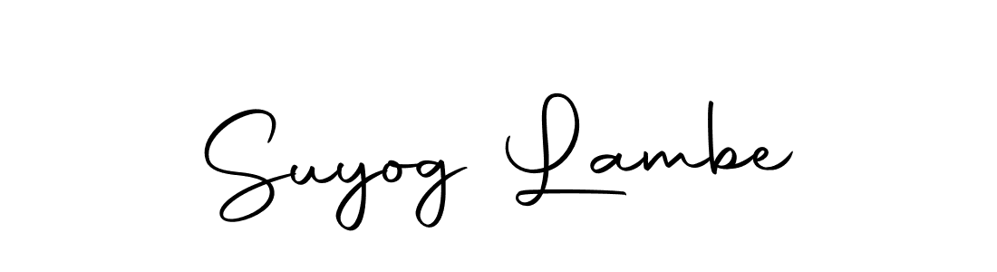 Similarly Autography-DOLnW is the best handwritten signature design. Signature creator online .You can use it as an online autograph creator for name Suyog Lambe. Suyog Lambe signature style 10 images and pictures png