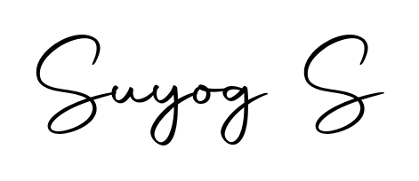 Master the art of signing with Suyog S written in fluent Autography-DOLnW script. A great template to practice and refine your handwriting. Suyog S signature style 10 images and pictures png