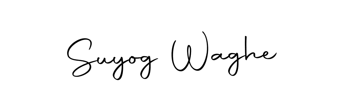 Make a beautiful signature design for name Suyog Waghe. Use this online signature maker to create a handwritten signature for free. Suyog Waghe signature style 10 images and pictures png