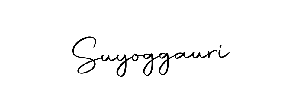 You can use this online signature creator to create a handwritten signature for the name Suyoggauri. This is the best online autograph maker. Suyoggauri signature style 10 images and pictures png