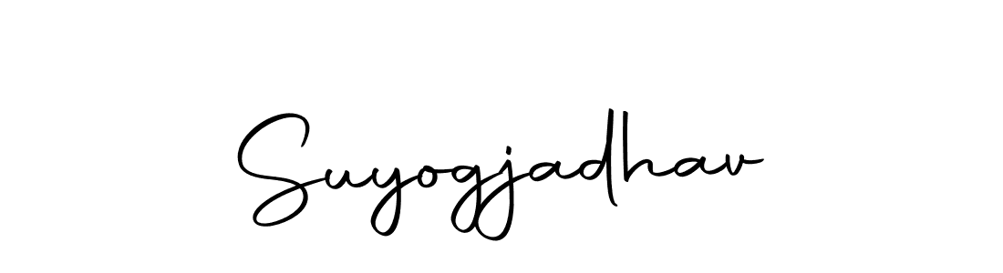 The best way (Autography-DOLnW) to make a short signature is to pick only two or three words in your name. The name Suyogjadhav include a total of six letters. For converting this name. Suyogjadhav signature style 10 images and pictures png