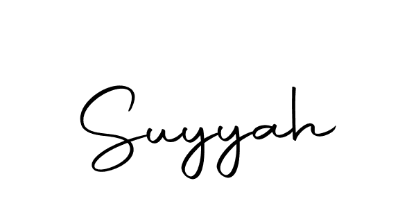 It looks lik you need a new signature style for name Suyyah. Design unique handwritten (Autography-DOLnW) signature with our free signature maker in just a few clicks. Suyyah signature style 10 images and pictures png